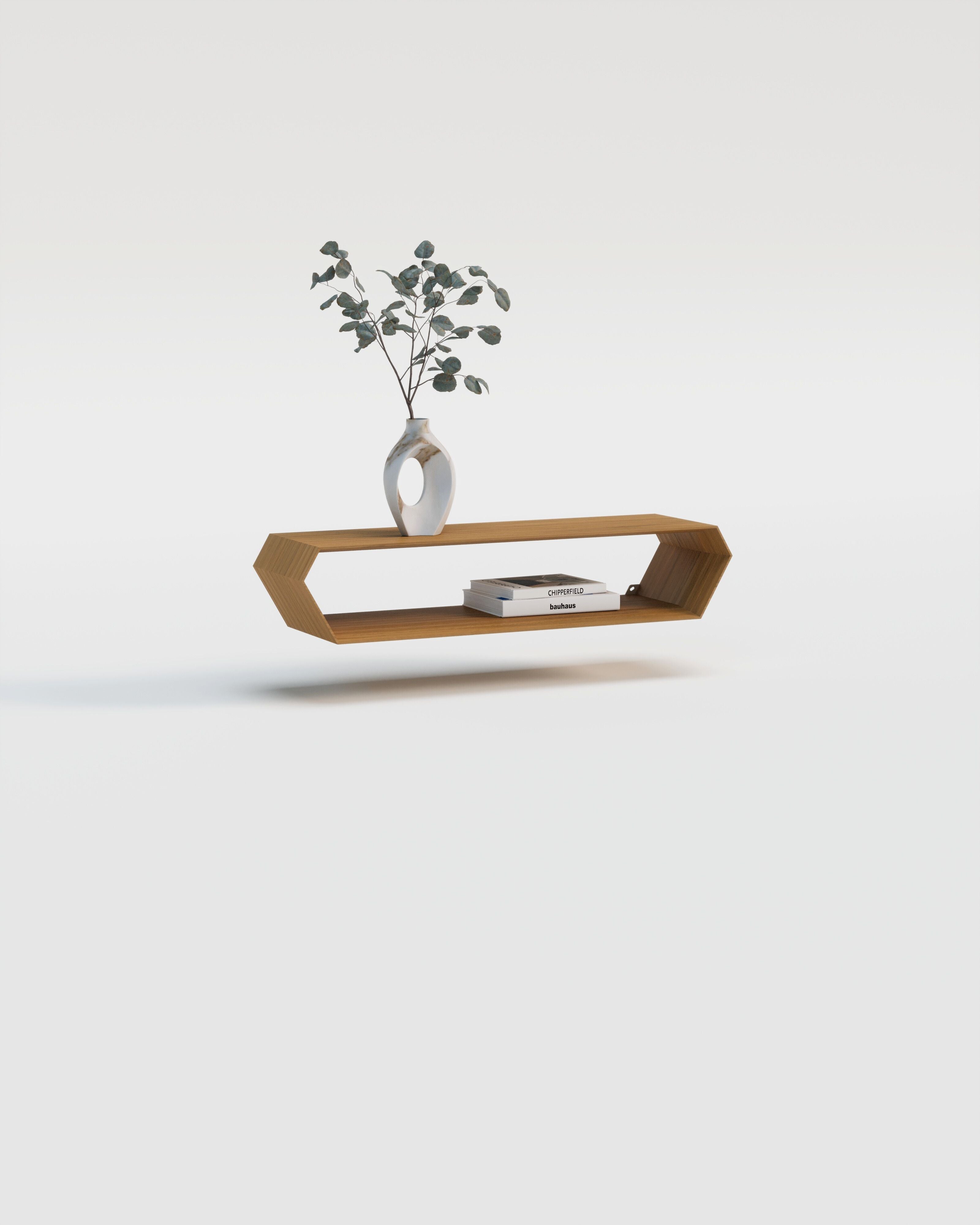 Wandregal aus Holz