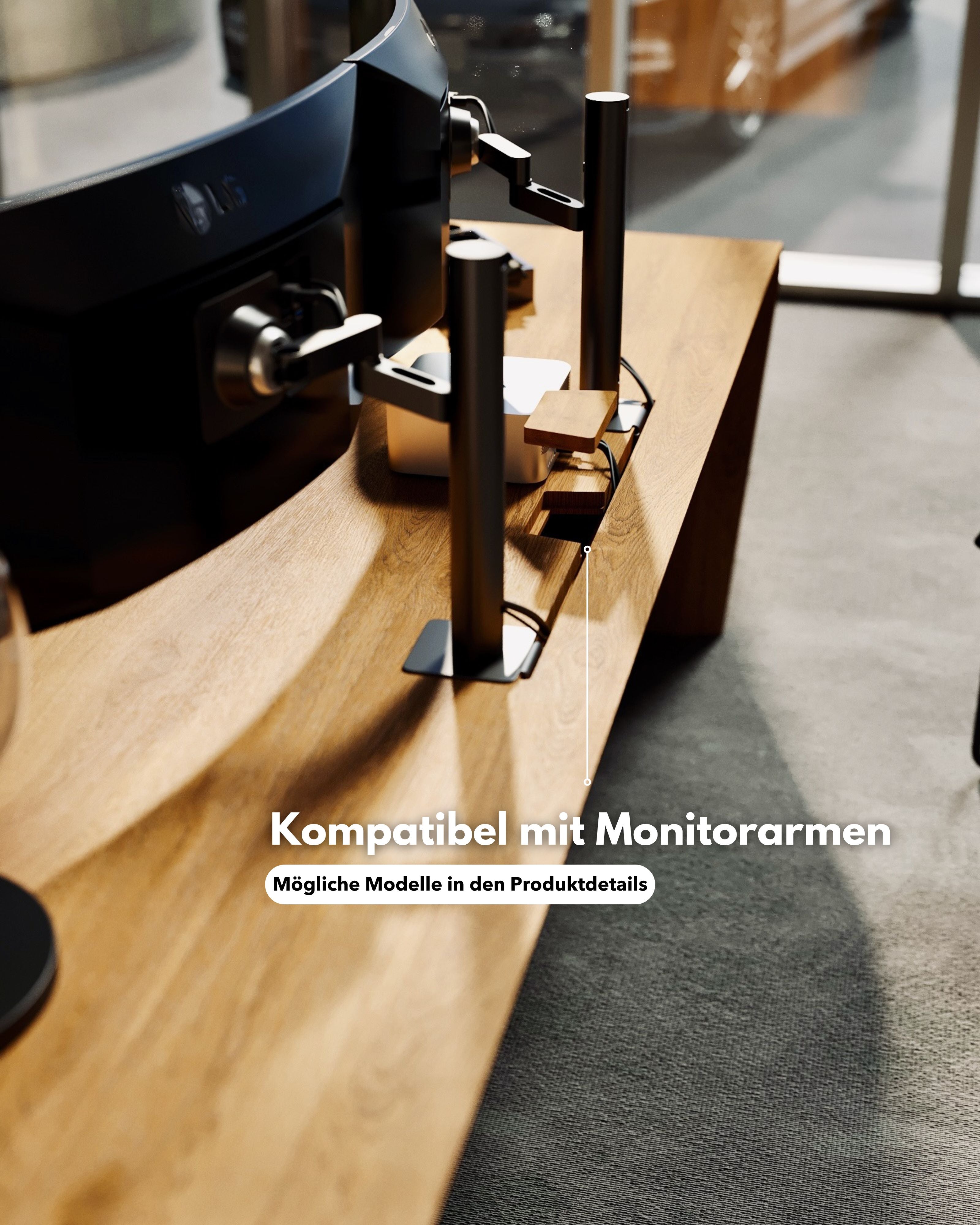 Schreibtisch mit Schublade