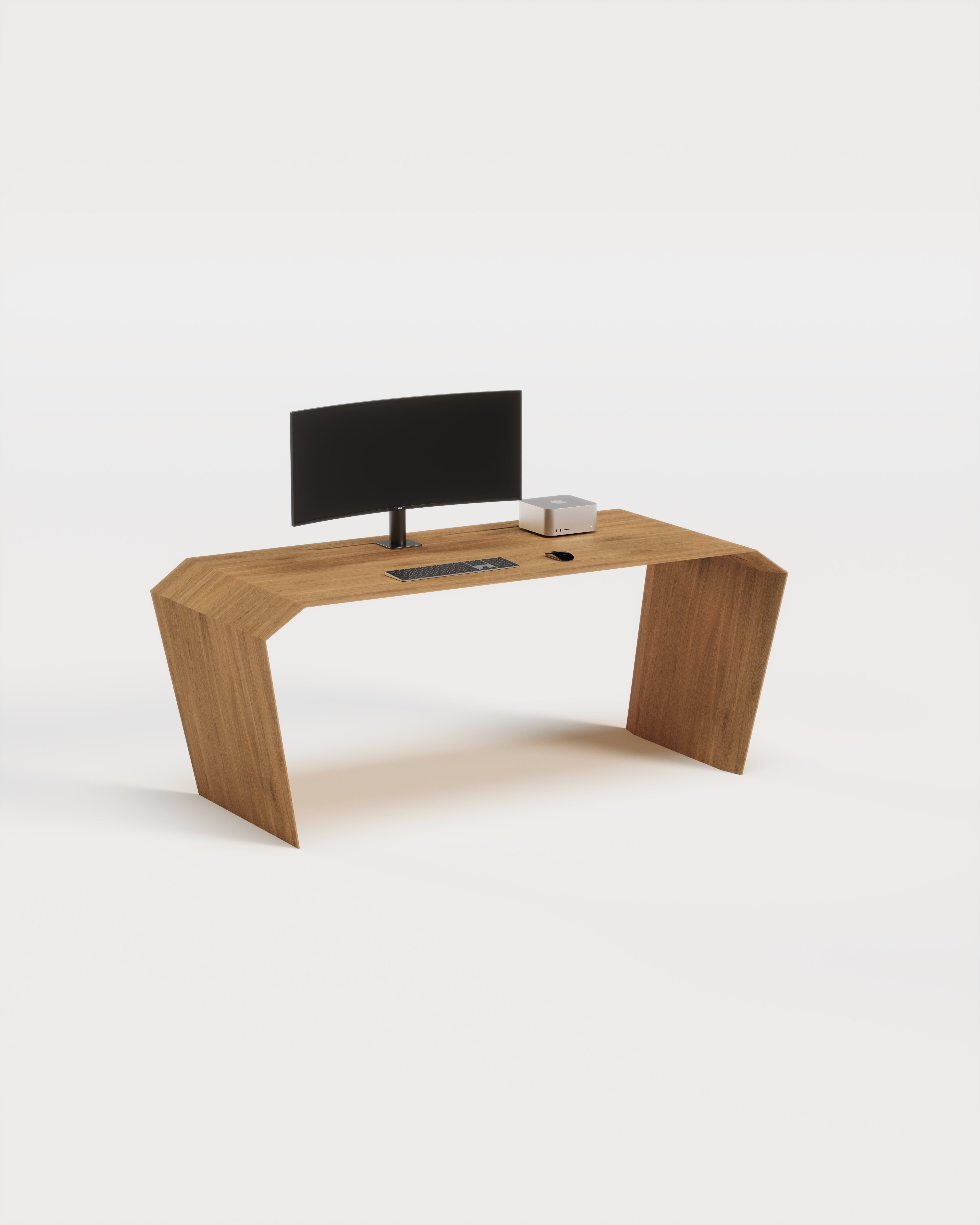 Schreibtisch aus Massivholz