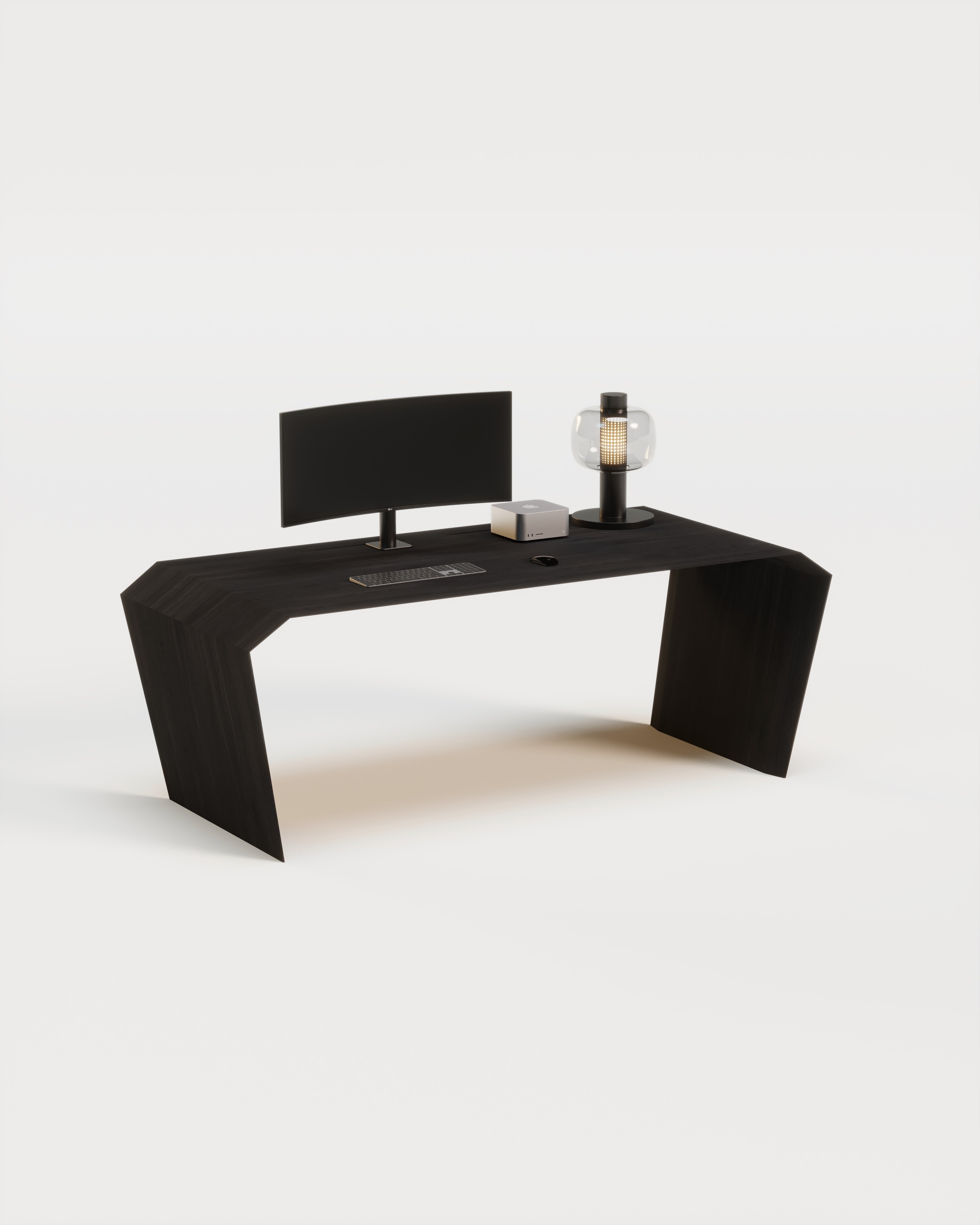 Schreibtisch aus Massivholz