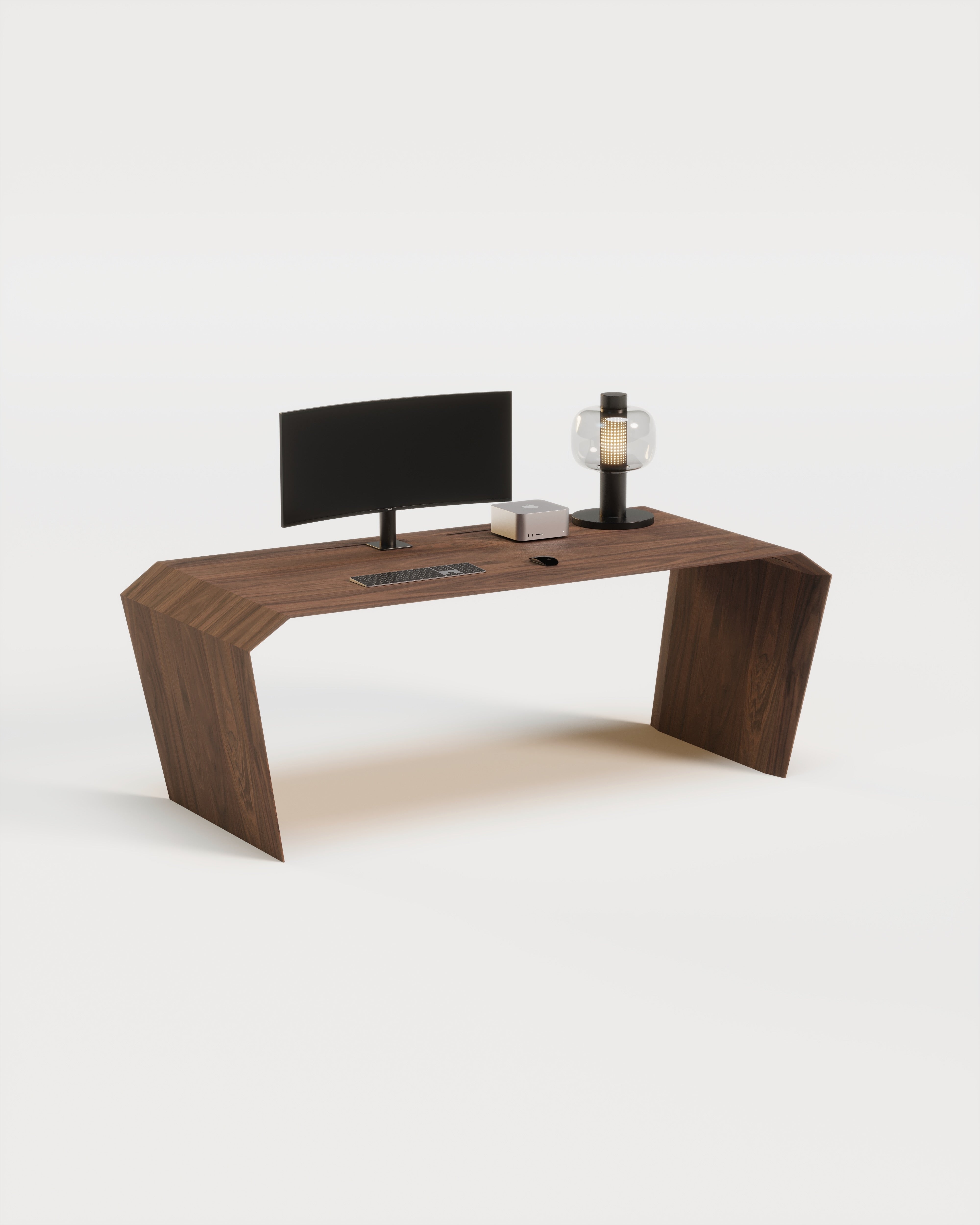 Schreibtisch aus Massivholz