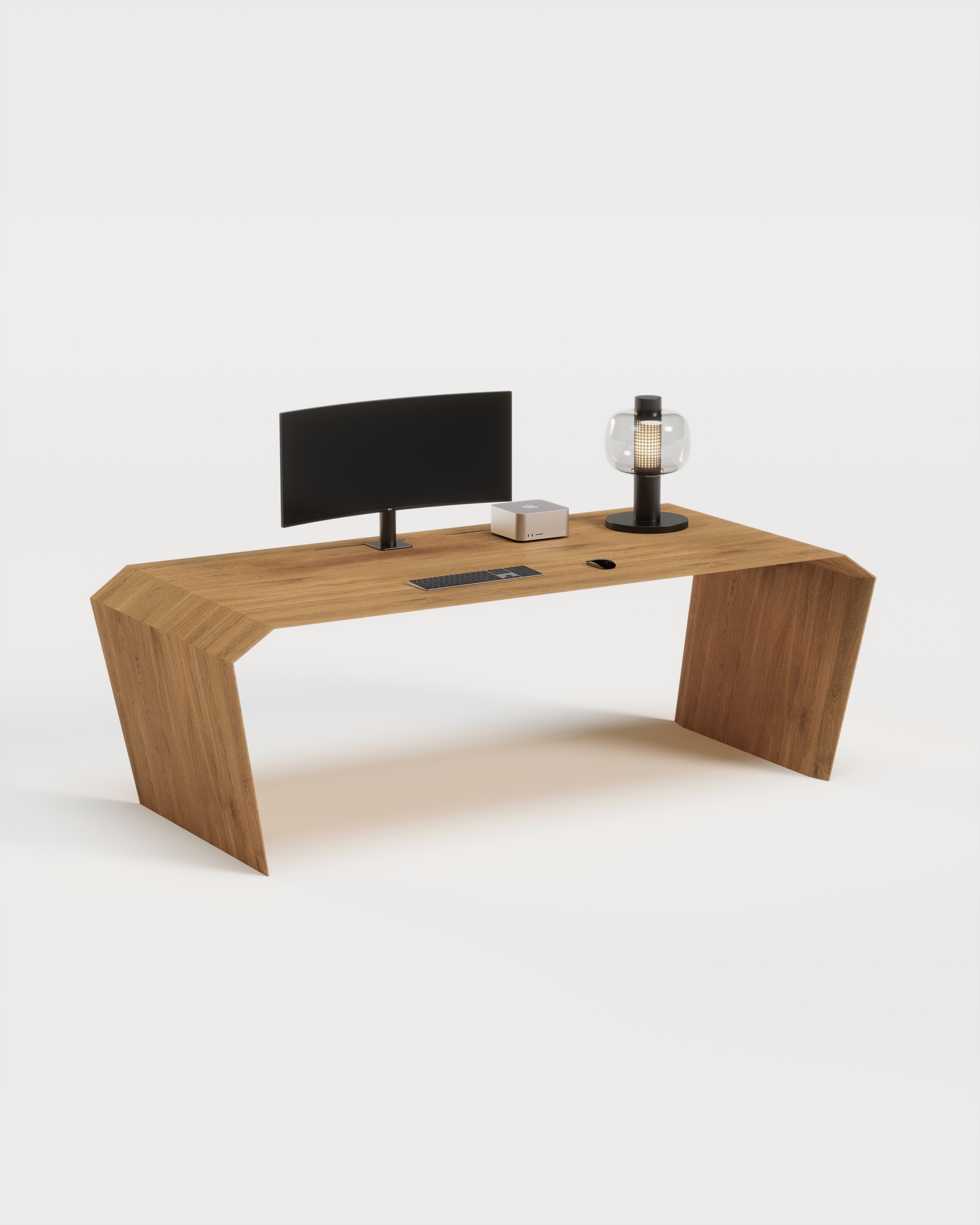 Schreibtisch aus Massivholz