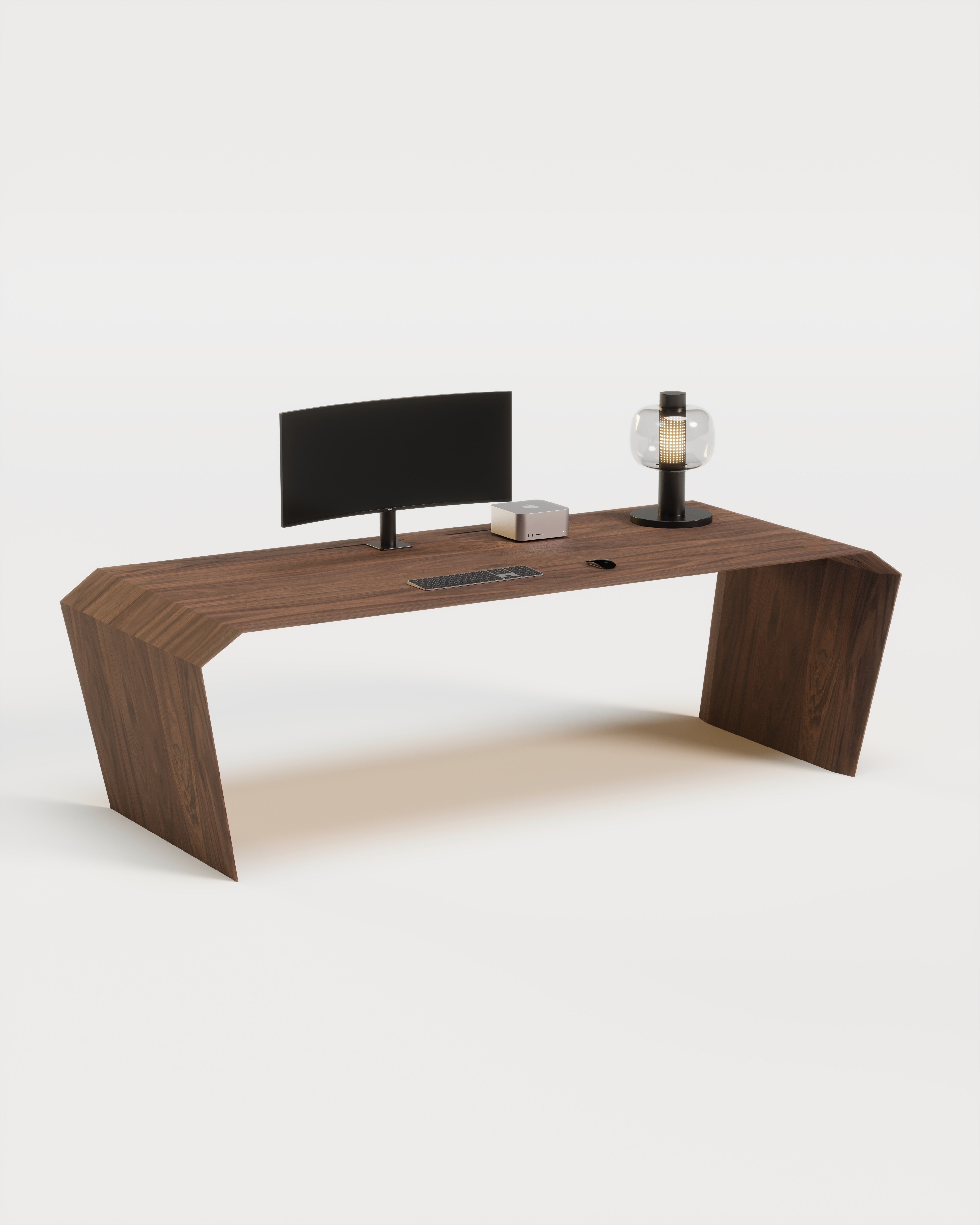 Schreibtisch aus Massivholz