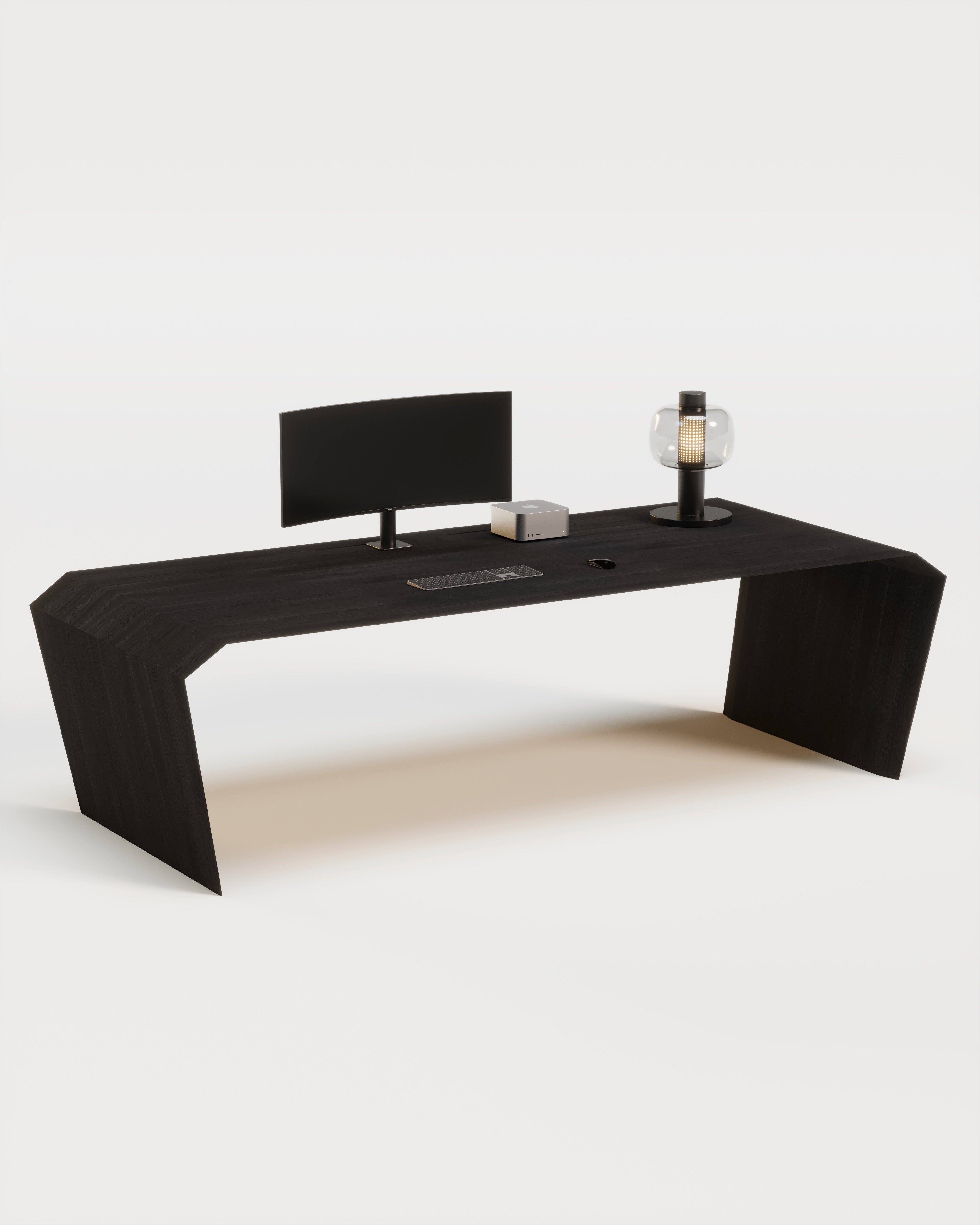 Schreibtisch aus Massivholz