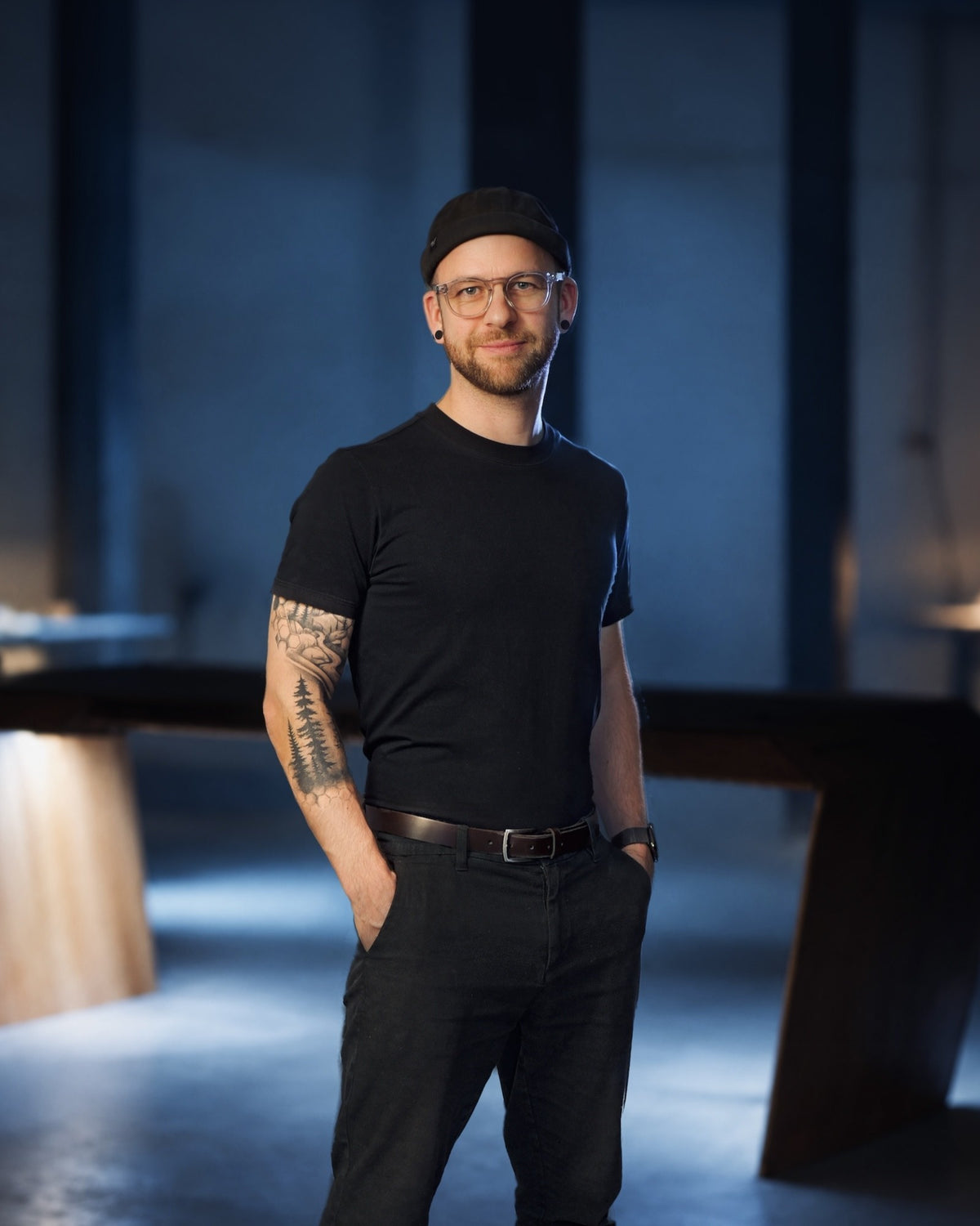 Philipp Strobel - Geschäftsführer der EDELHOLZ Manufaktur in der Werkstatt