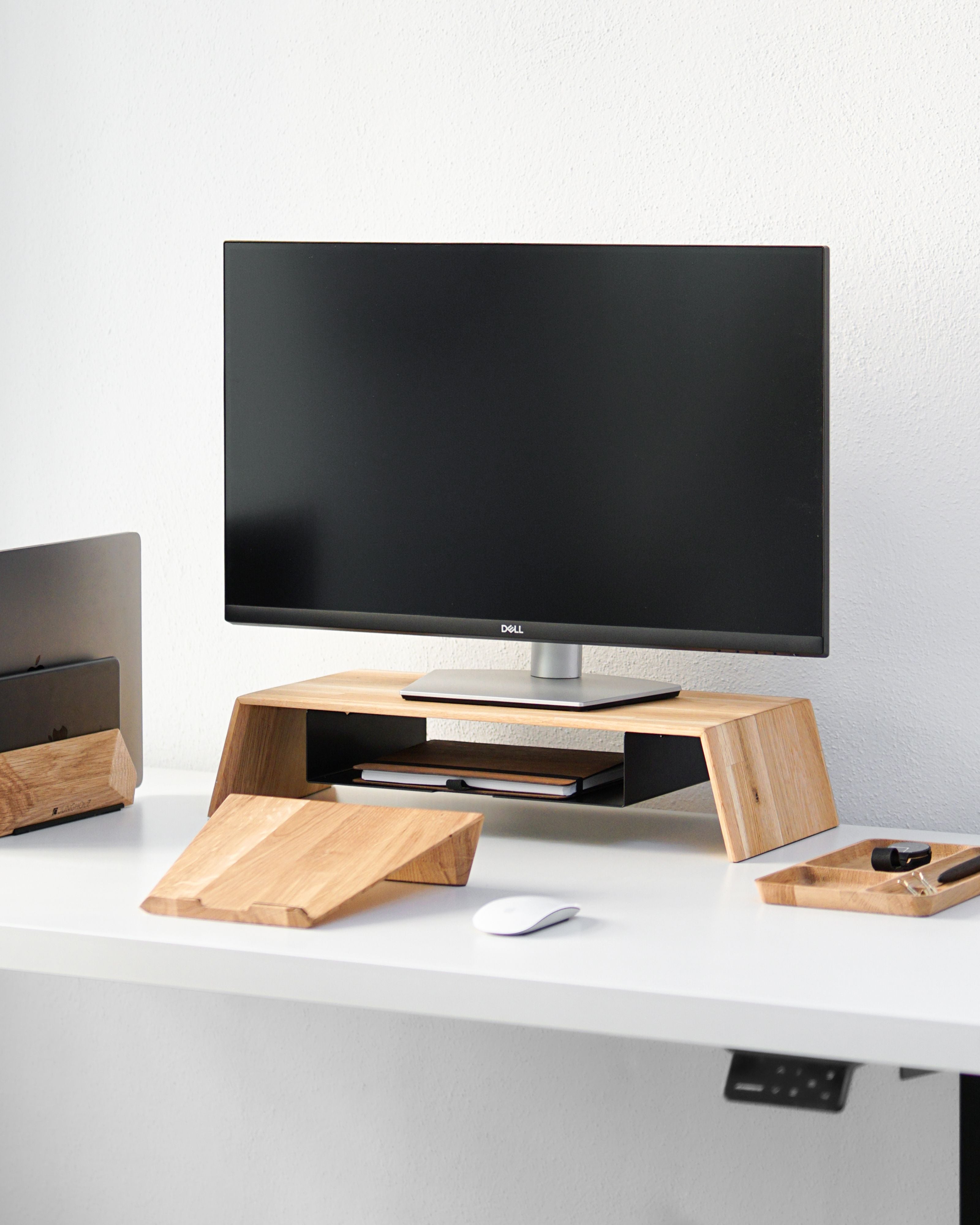 Laptopständer aus Massivholz