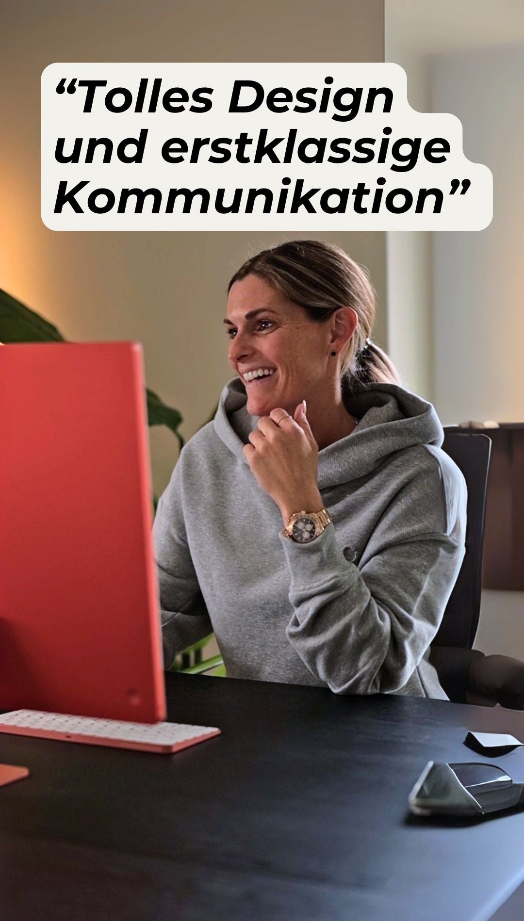 EDELHOLZ Schreibtisch Erfahrung von Andrea Eisenhauer
