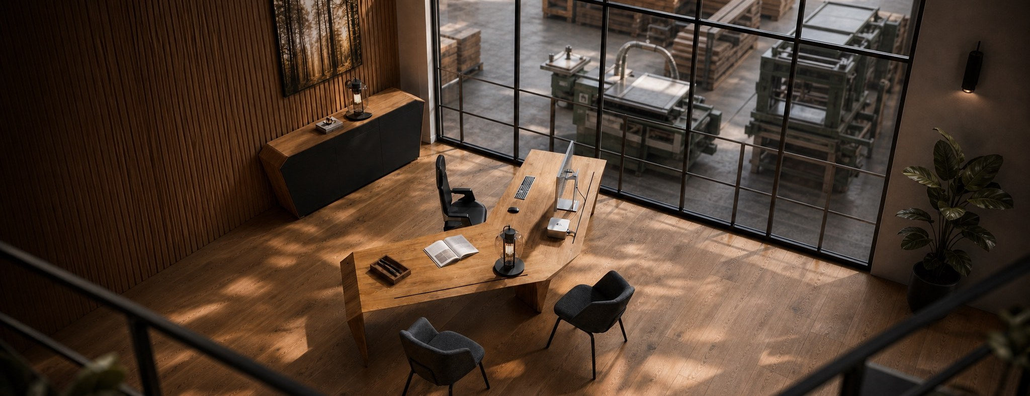 Das Büro im Handwerksbetrieb: Welcher Schreibtisch zum Meister passt