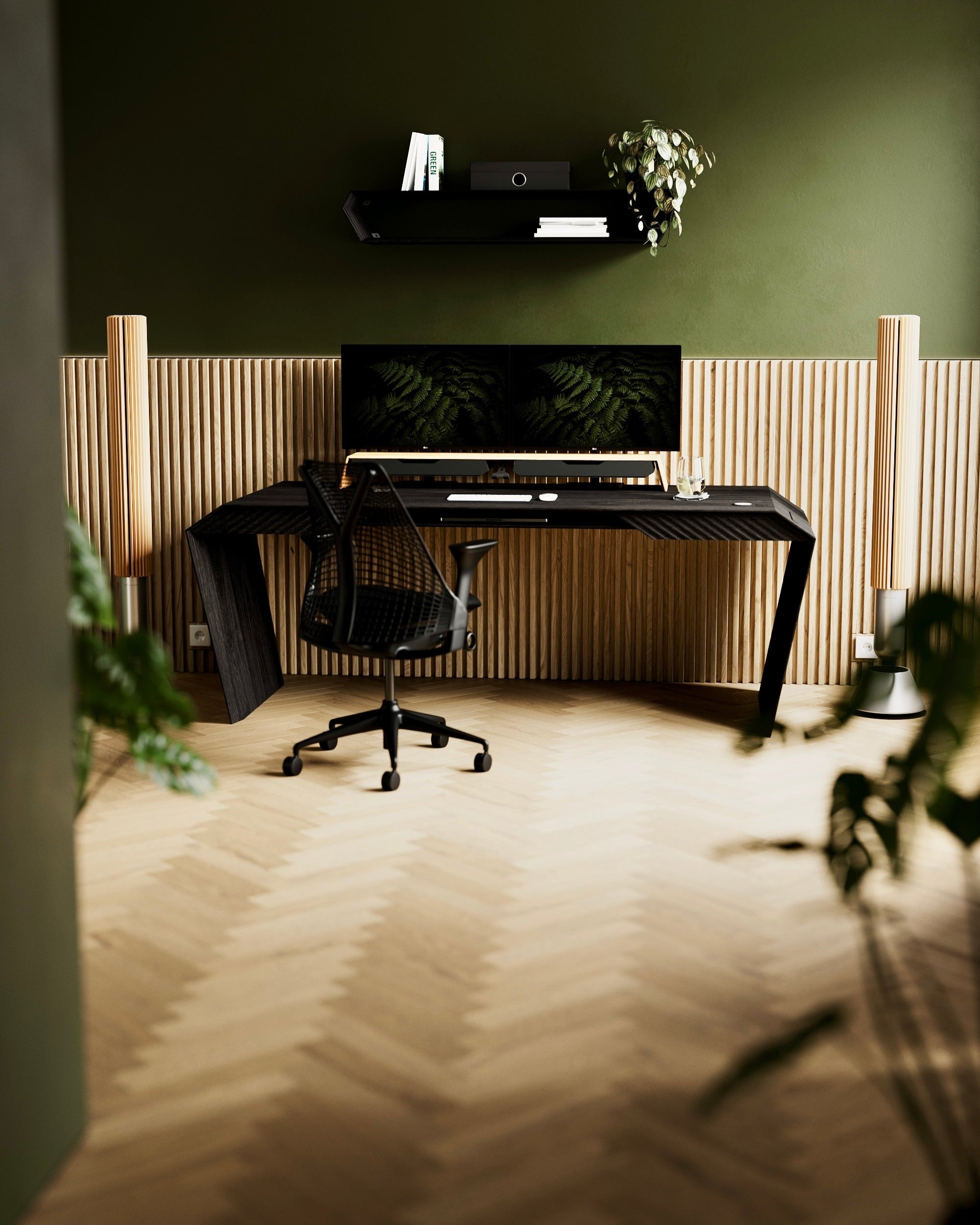 Mittelfach für DeskPro Schreibtisch