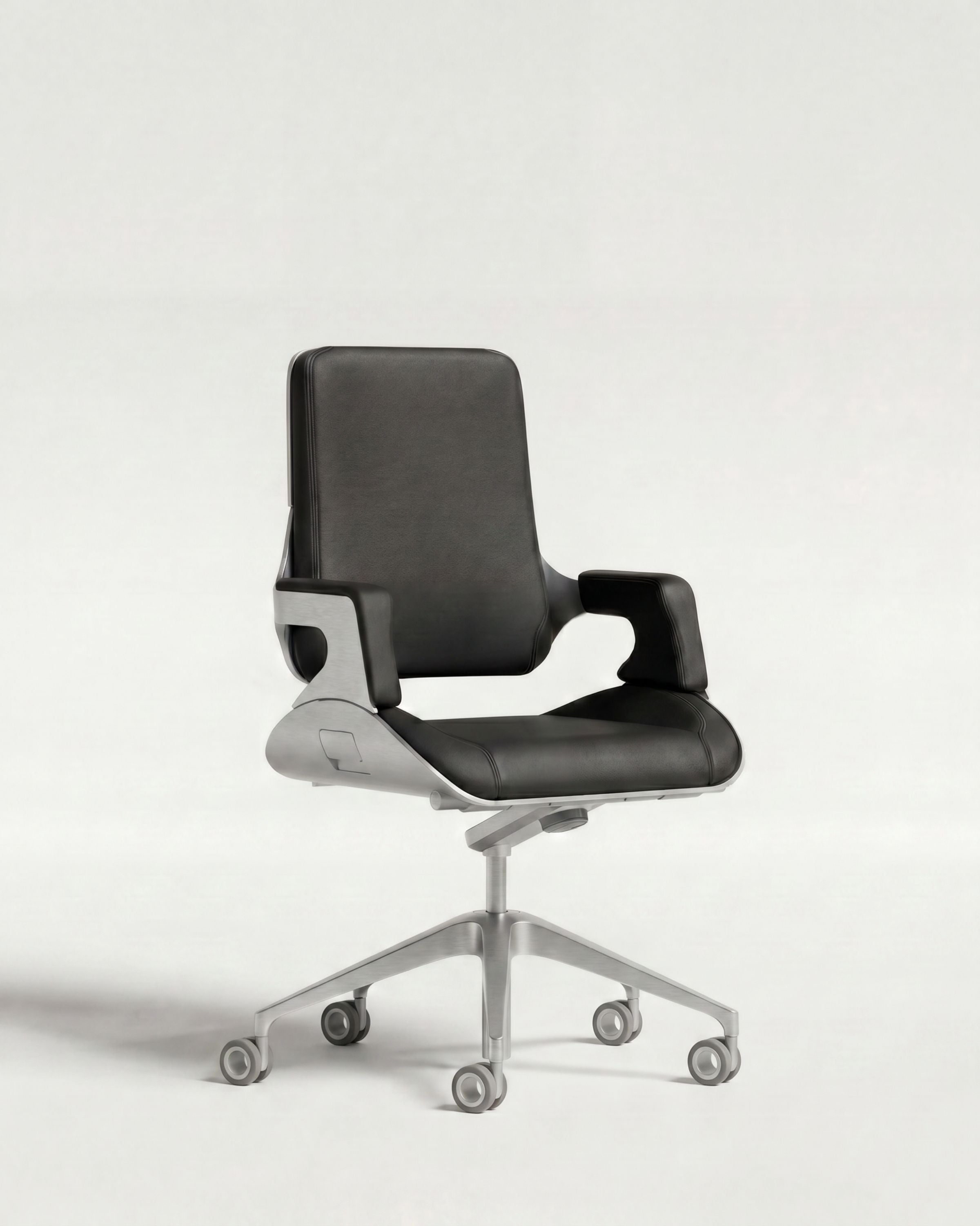 Interstuhl Silver — Chefsessel in Echtleder