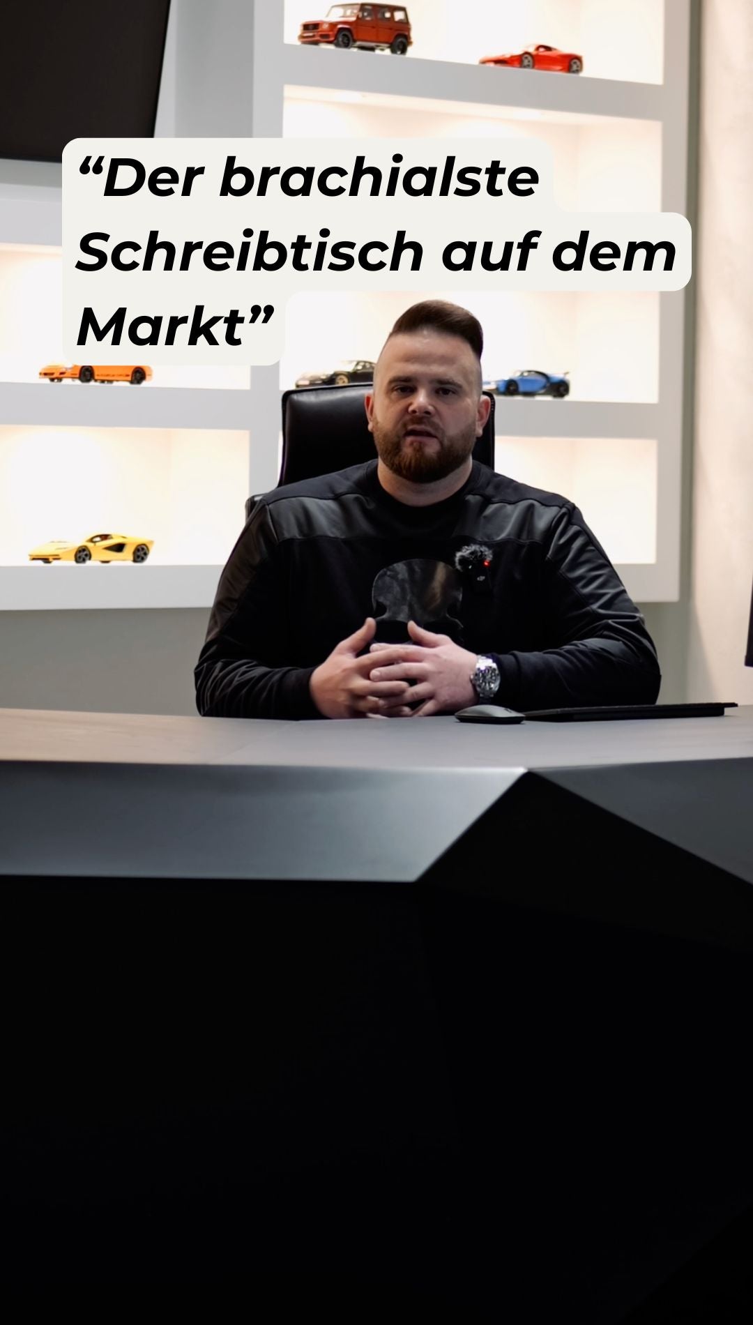 Testimonial Stefan Pop zum Saphir-Eckschreibtisch