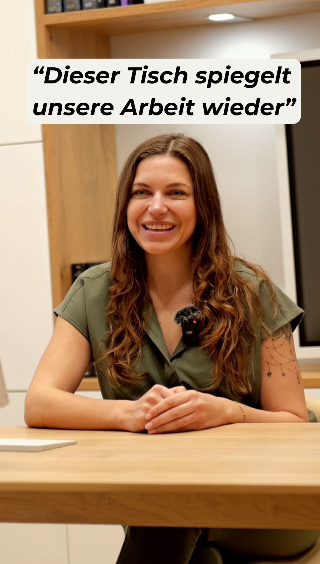 EDELHOLZ DeskPURE Erfahrung Gina Fleischer YOUNG Aesthetics