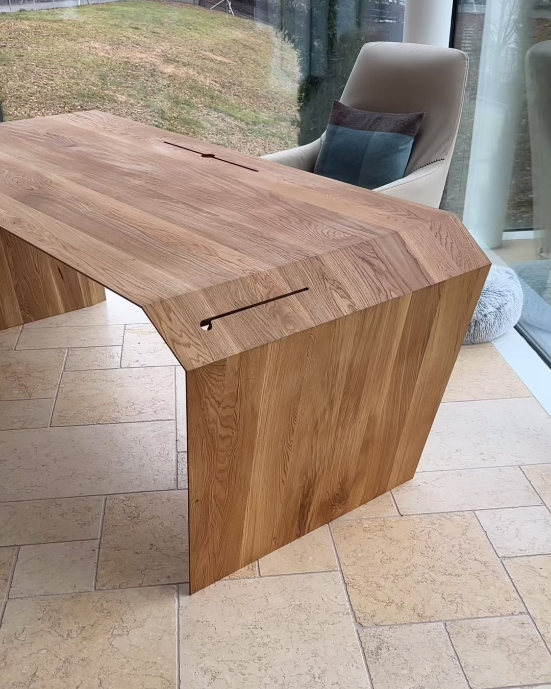 Video des EDELHOLZ DeskPURE Schreibtischs aus Massivholz