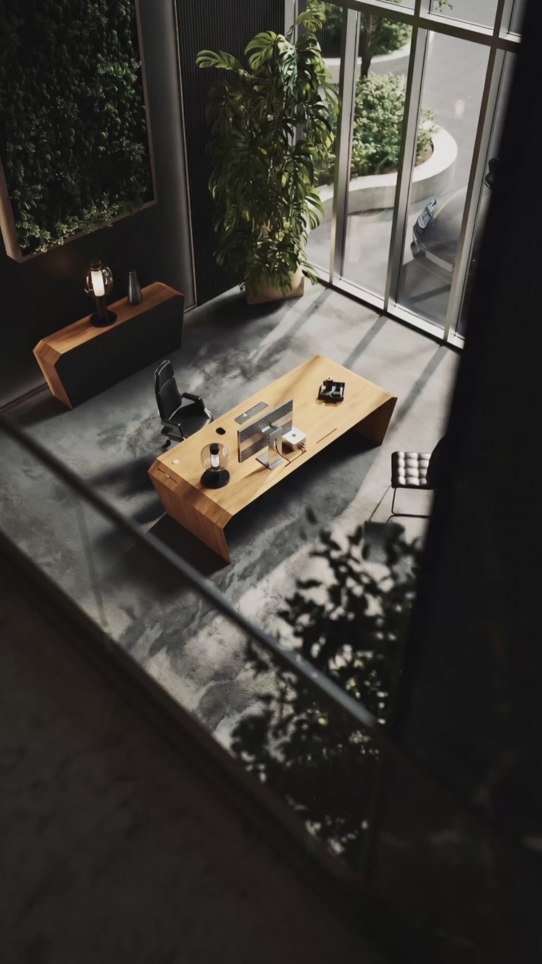 Hero-Video von EDELHOLZ – maßgefertigte Designer-Schreibtische aus Massivholz