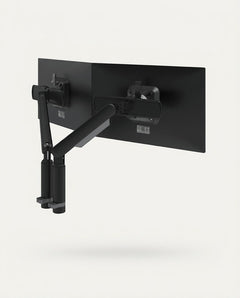 Viewprime Monitorarm für zwei Monitore - Frontansicht - KI-generierte Visualisierung