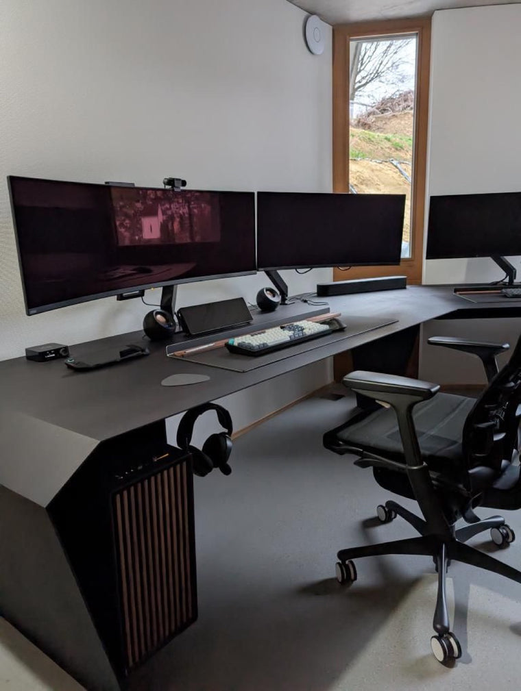 Arbeitsplatz von Tobias Wiesendanger